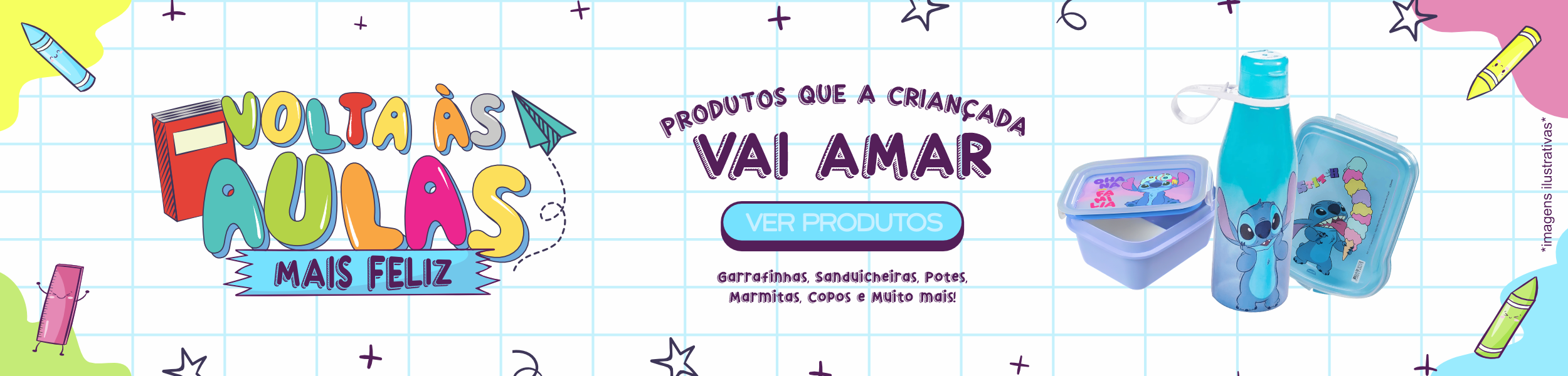 BANNER VOLTA ÀS AULAS